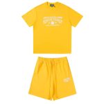 Set Denim Tears African Diaspora Logo Yellow