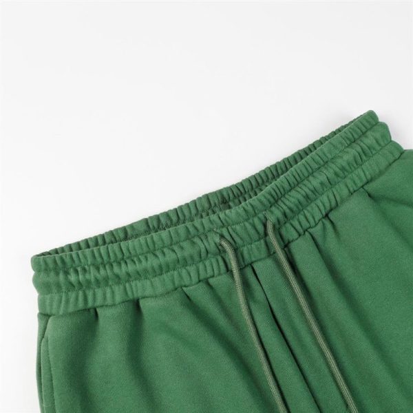 Shorts Denim Tears African Diaspora Logo Green - Image 4