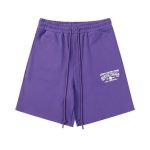 Shorts Denim Tears African Diaspora Logo Purple
