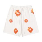 Shorts Denim Tears Floral Print White