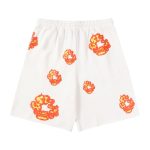 Shorts Denim Tears Floral Print White - Image 2
