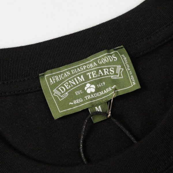 Set Denim Tears Floral Print Black - Image 11