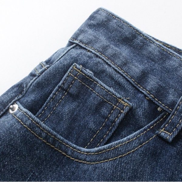 Jeans Denim Tears Floral Print Blue - Image 6