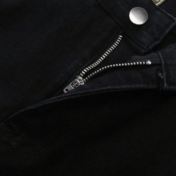 Jeans Denim Tears Floral Print Black - Image 5