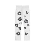 Jeans Denim Tears Floral Print White