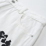 Jeans Denim Tears Floral Print White - Image 4