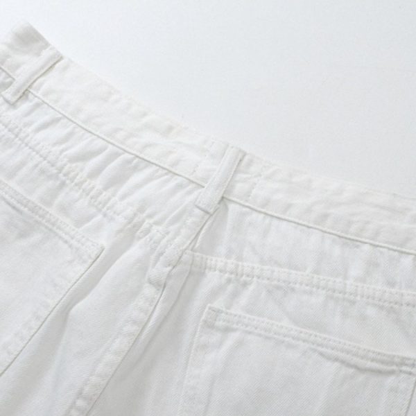 Jeans Denim Tears Floral Print White - Image 6