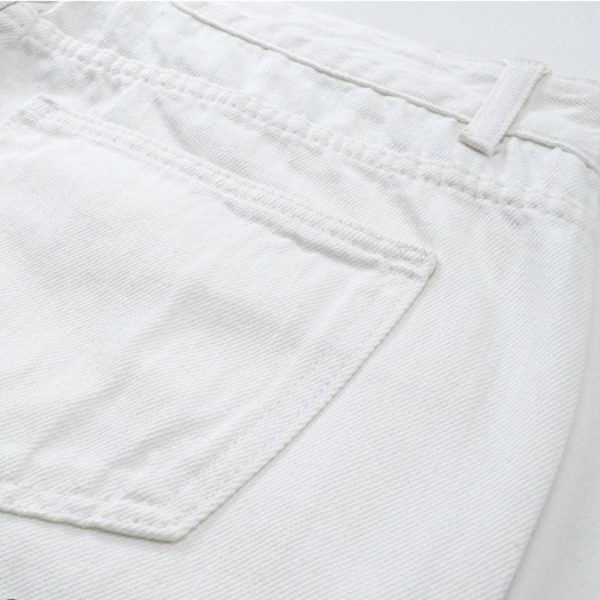 Jeans Denim Tears Floral Print White - Image 7