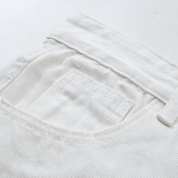 Jeans Denim Tears Floral Print White - Image 8