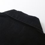 Denim Jacket Denim Tears Floral Print Black - Image 4