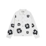 Denim Jacket Denim Tears Floral Print White