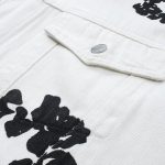 Denim Jacket Denim Tears Floral Print White - Image 6