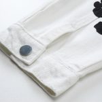 Denim Jacket Denim Tears Floral Print White - Image 7