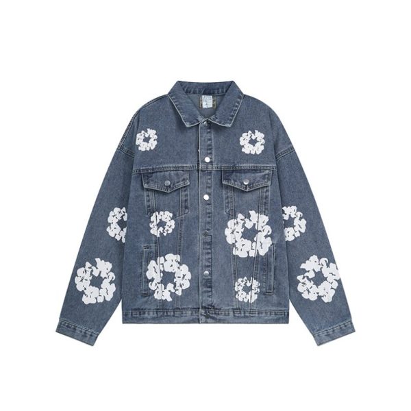 d102460_4179-1.jpg Denim Tears Flower Print Jacket Blue - Image 1
