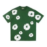 T-shirt Denim Tears White Clouds Green