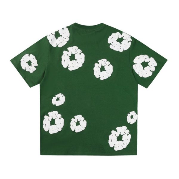 T-shirt Denim Tears White Clouds Green - Image 2