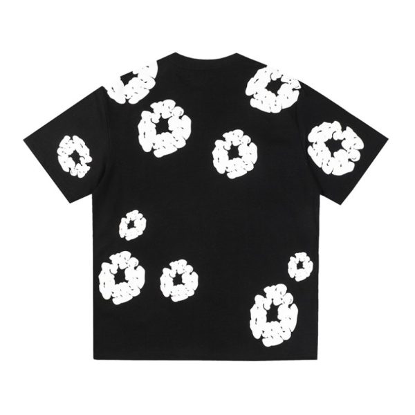 T-shirt Denim Tears White Clouds Black - Image 2