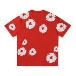 T-shirt Denim Tears White Clouds Red - Image 2