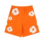 Shorts Denim Tears White Clouds Orange - Image 2
