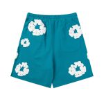 Shorts Denim Tears White Clouds Teal Green - Image 2