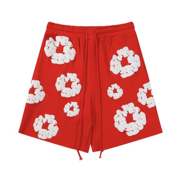 d102746_15808-1.jpg Shorts Denim Tears White Clouds Red - Image 1