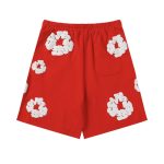 Shorts Denim Tears White Clouds Red - Image 2