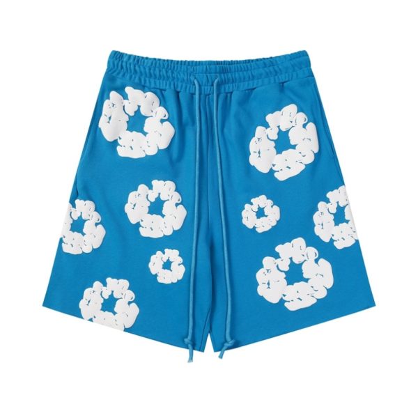 d103002_15796-1.jpg Shorts Denim Tears White Clouds Blue - Image 1