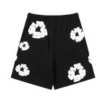 Shorts Denim Tears White Clouds Black - Image 2