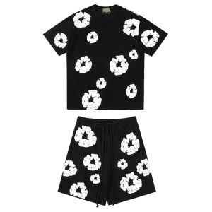 Set Denim Tears White Clouds Black
