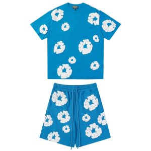 Set Denim Tears White Clouds Blue