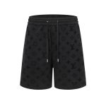 Shorts Louis Vuitton Monogram Black