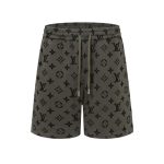 Shorts Louis Vuitton Monogram Olive Green
