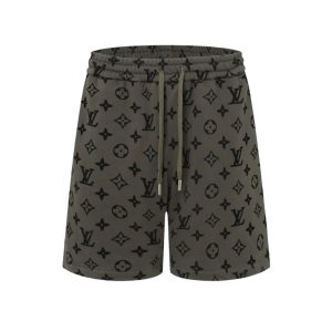 Shorts Louis Vuitton Monogram Olive Green
