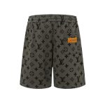 Shorts Louis Vuitton Monogram Olive Green - Image 2