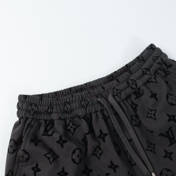 Shorts Louis Vuitton Monogram Grey Black - Image 4