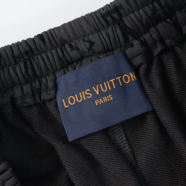 Shorts Louis Vuitton Monogram Grey Black - Image 5