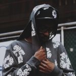 Durag Denim Tears Floral Embellished Black - Image 8