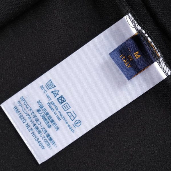 T-shirt Louis Vuitton Multicolor Monogram Drip Black - Image 5