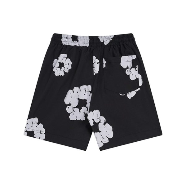 Shorts Denim Tears Circle Clouds Black - Image 2