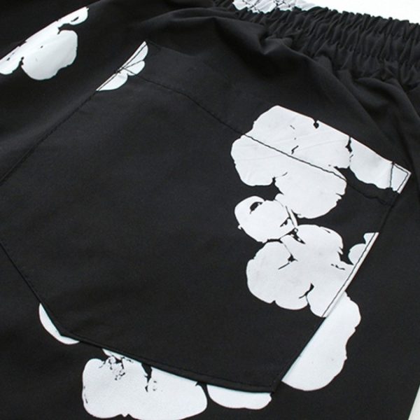 Shorts Denim Tears Circle Clouds Black - Image 3