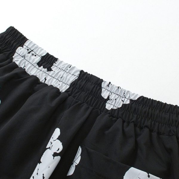 Shorts Denim Tears Circle Clouds Black - Image 4