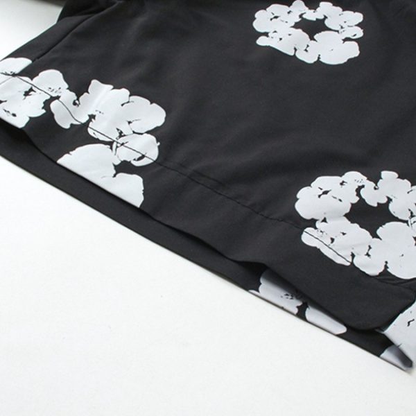 Shorts Denim Tears Circle Clouds Black - Image 5