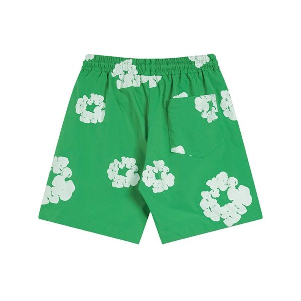 Shorts Denim Tears Circle Clouds Green - Image 2