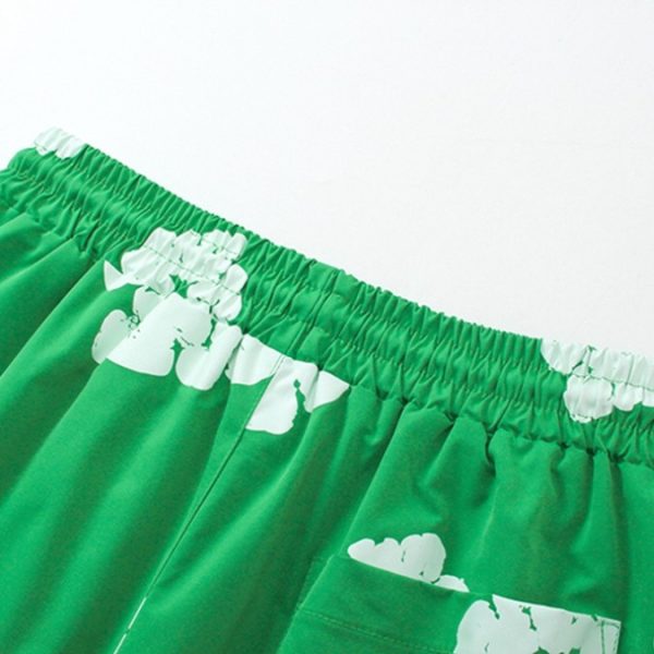 Shorts Denim Tears Circle Clouds Green - Image 3