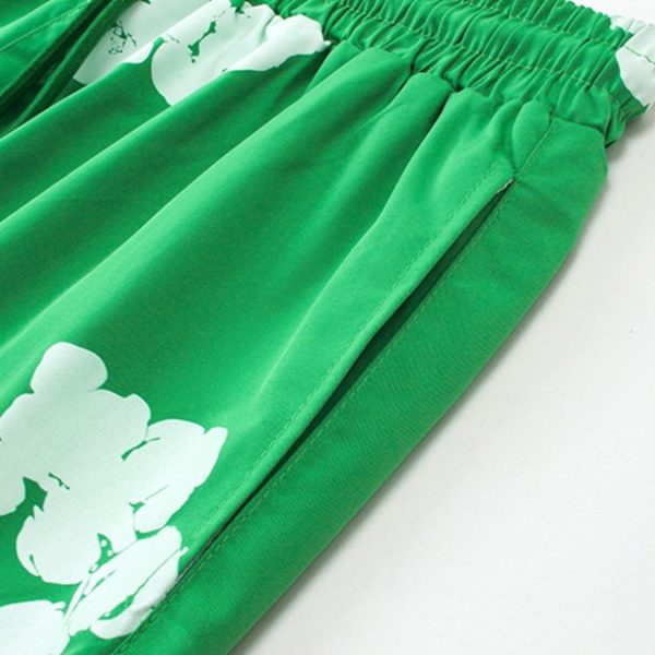 Shorts Denim Tears Circle Clouds Green - Image 4