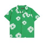Shirt Denim Tears Circle Clouds Green