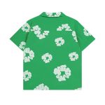 Shirt Denim Tears Circle Clouds Green - Image 2