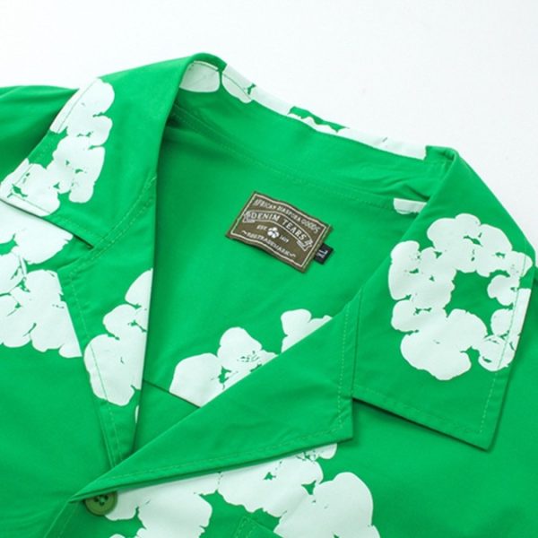 Shirt Denim Tears Circle Clouds Green - Image 6