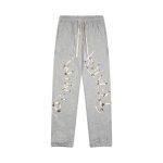 Pants Denim Tears Wishbone Skeleton Print Grey