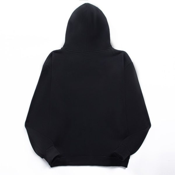 Hoodie Denim Tears Dangerous Brand Black White - Image 2